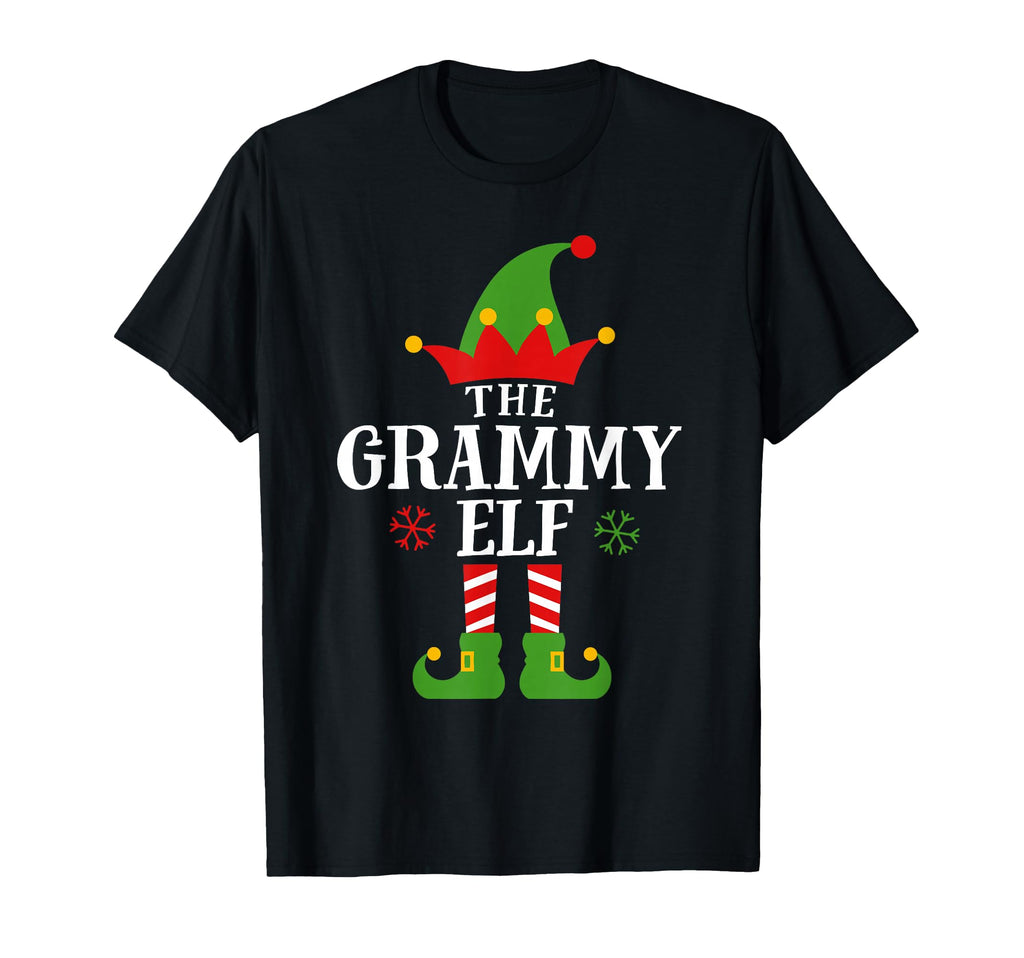 Grammy Elf Funny Matching Family Pajama T-Shirt - Graphic Print Men Women - T-Shirt, Sweatshirt, Hoodie
