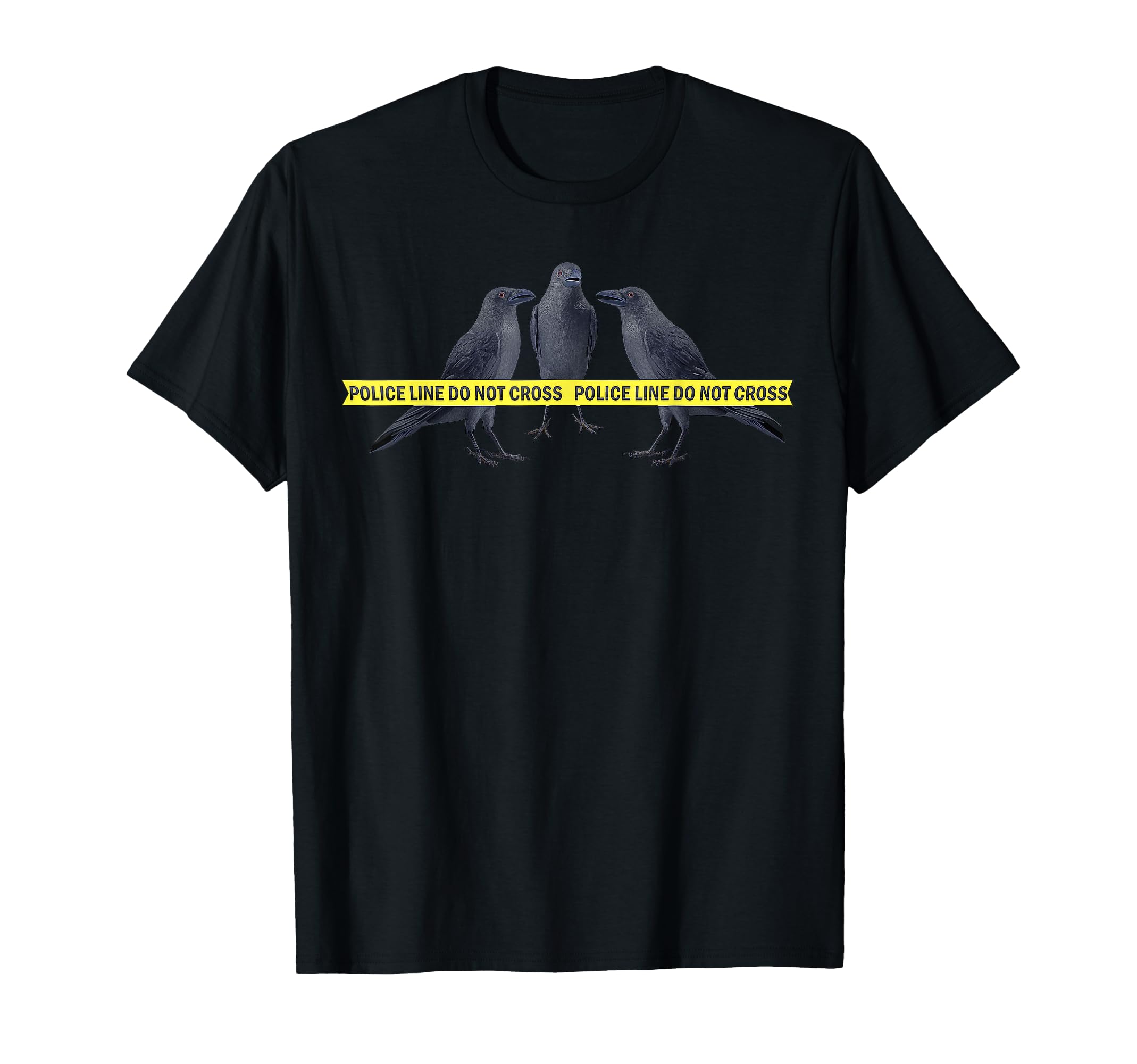 Murder Crows Raven Edgar Allen Poe T-Shirt - Unique Graphic Men Women - T-Shirt, Sweatshirt, Hoodie