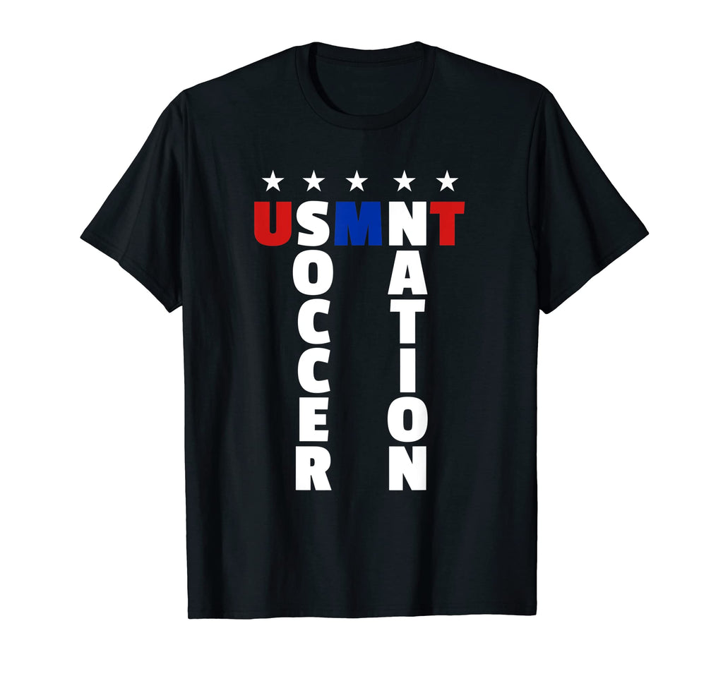 Usmnt Soccer Nation American Soccer Team T-Shirt - Minimalist Print Unisex - T-Shirt, Sweatshirt, Hoodie