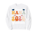 Groovy Proud Dad Class 2026 Graduate Sweatshirt - Custom Art Print Unisex - T-Shirt, Sweatshirt, Hoodie