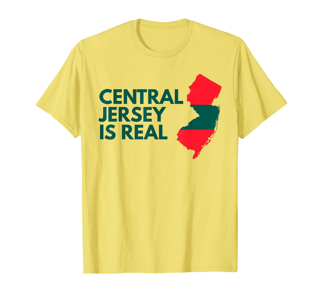 Central Jersey Is Real T-Shirt - Unique Graphic Men Women - T-Shirt, Sweatshirt, Hoodie