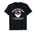 Soccer Dad Flag Bearded Funny T-Shirt - Novelty Apparel Men Women - T-Shirt, Sweatshirt, Hoodie