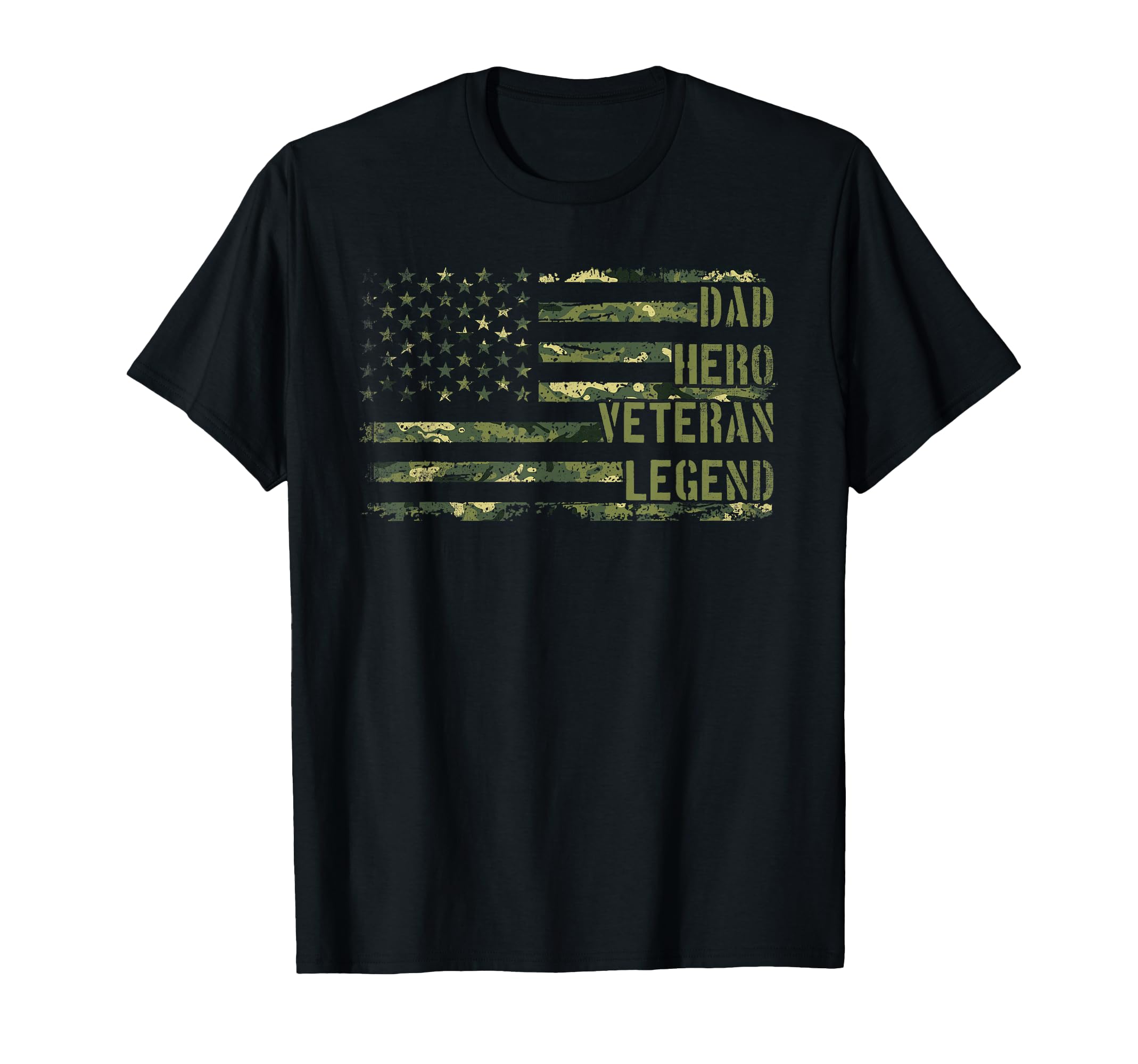 Fathers Day Veterans Day Dad Hero T-Shirt - Casual Everyday Wear Unisex - T-Shirt, Sweatshirt, Hoodie