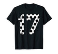 Soccer 17 Jersey Number T-Shirt - Minimalist Print for Adults - T-Shirt, Sweatshirt, Hoodie