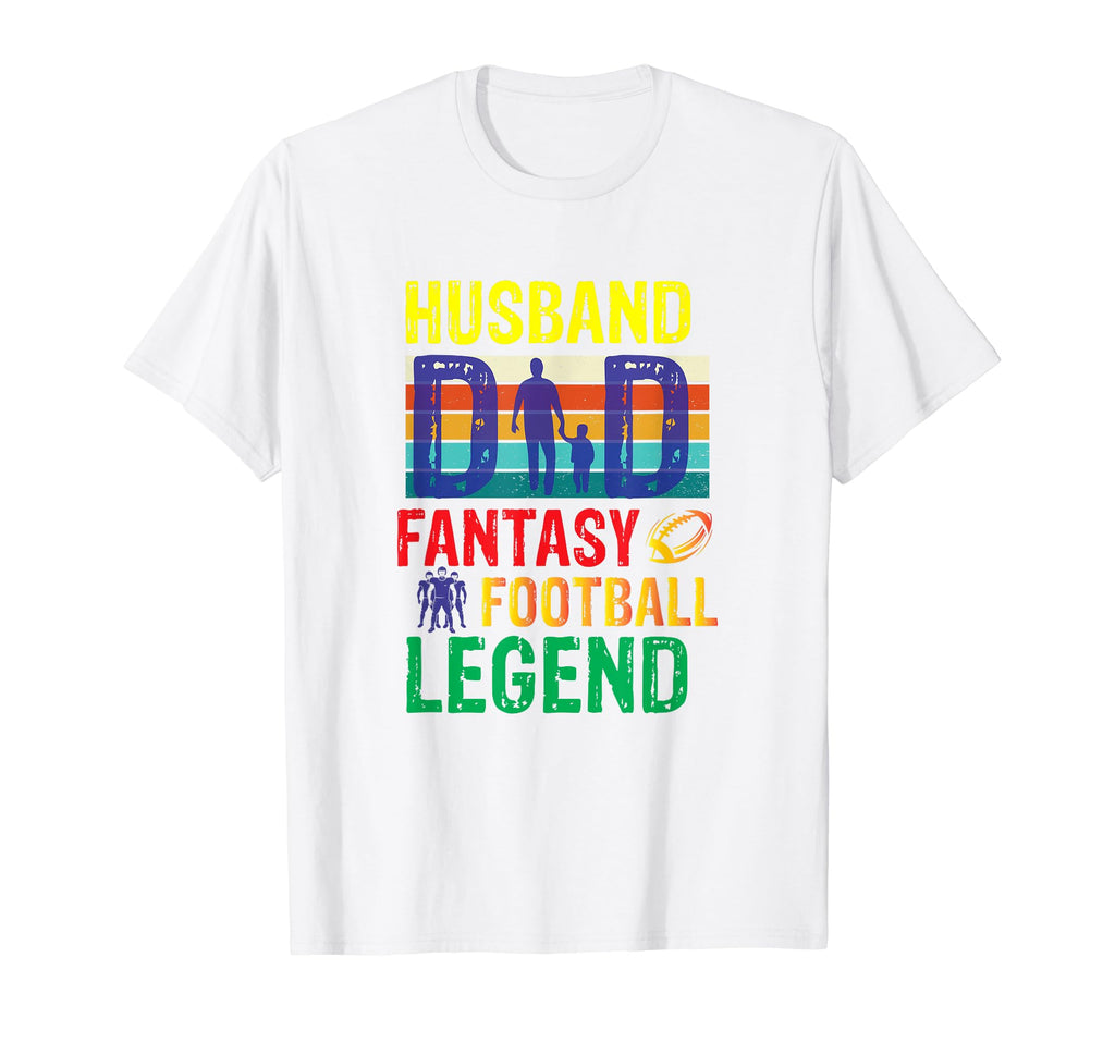 Mens Husband Dad Fantasy Football T-Shirt - Streetwear Style Men Women - T-Shirt, Sweatshirt, Hoodie