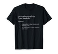Punstoppable Dictionary Pun Dad Joke T-Shirt - Minimalist Print Men Women - T-Shirt, Sweatshirt, Hoodie