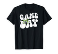 Groovy Soccer Game Day Bow Game Day T-Shirt - Aesthetic Graphic Men Women - T-Shirt, Sweatshirt, Hoodie
