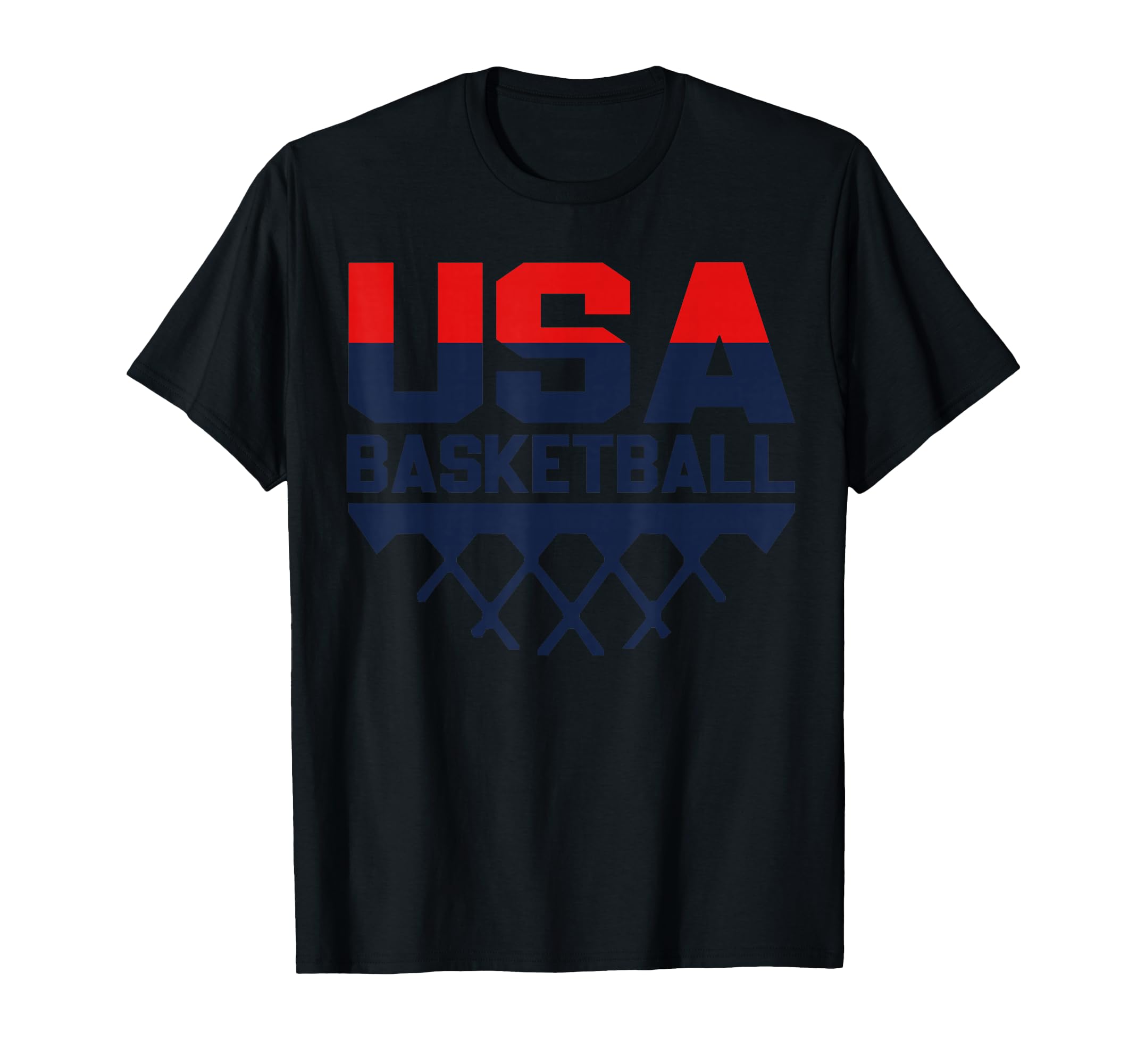 Usa Team Sports Basketball T-Shirt - Unique Graphic for Adults - T-Shirt, Sweatshirt, Hoodie
