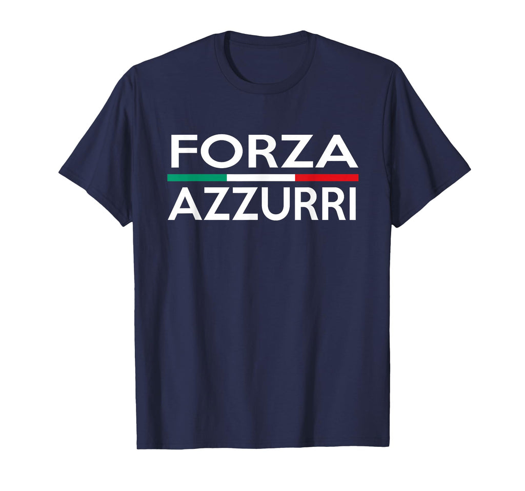 Italy National Pride Forza Azzurri T-Shirt - Unique Graphic Men Women - T-Shirt, Sweatshirt, Hoodie