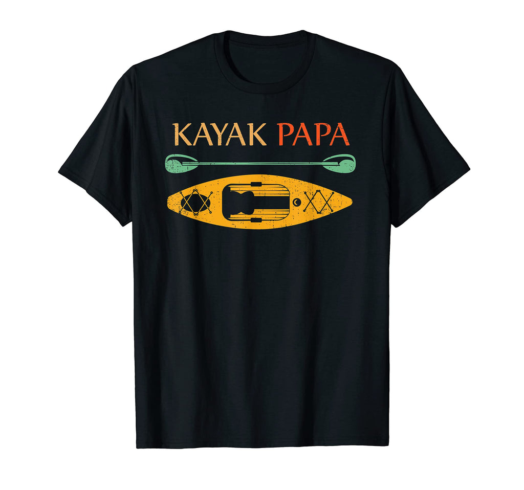 Kayak Papa Kayaker Dad Kayaking Lake T-Shirt - Streetwear Style for Adults - T-Shirt, Sweatshirt, Hoodie