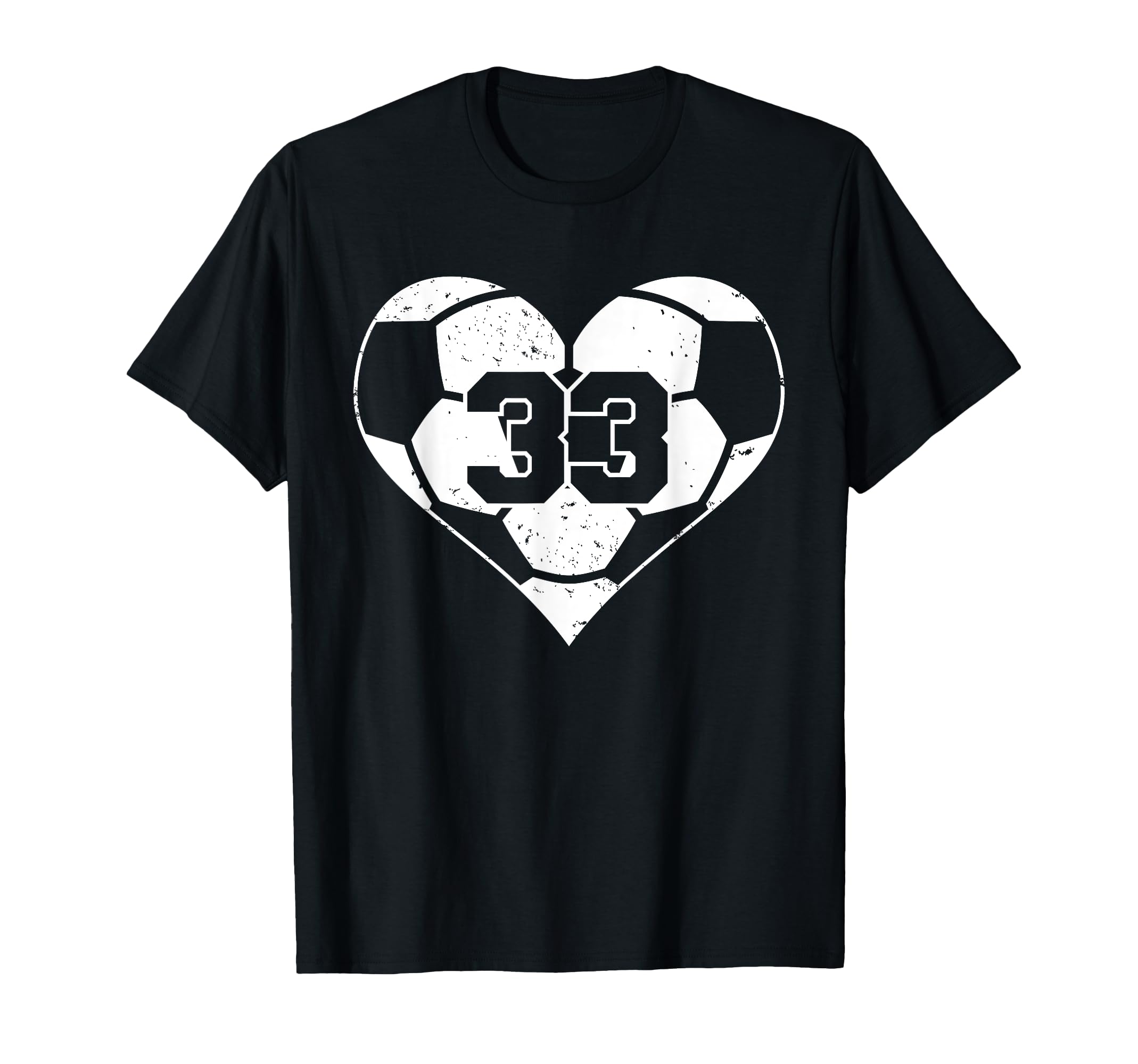 Soccer Number 33 Jersey Funny Soccer T-Shirt - Trendy Graphic Men Women - T-Shirt, Sweatshirt, Hoodie