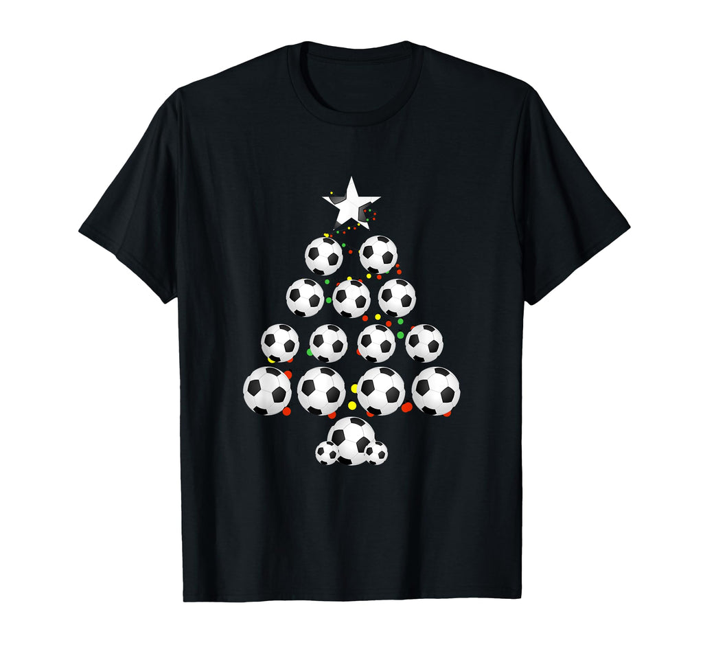Funny Soccer Decorations Tree T-Shirt - Custom Art Print Men Women - T-Shirt, Sweatshirt, Hoodie