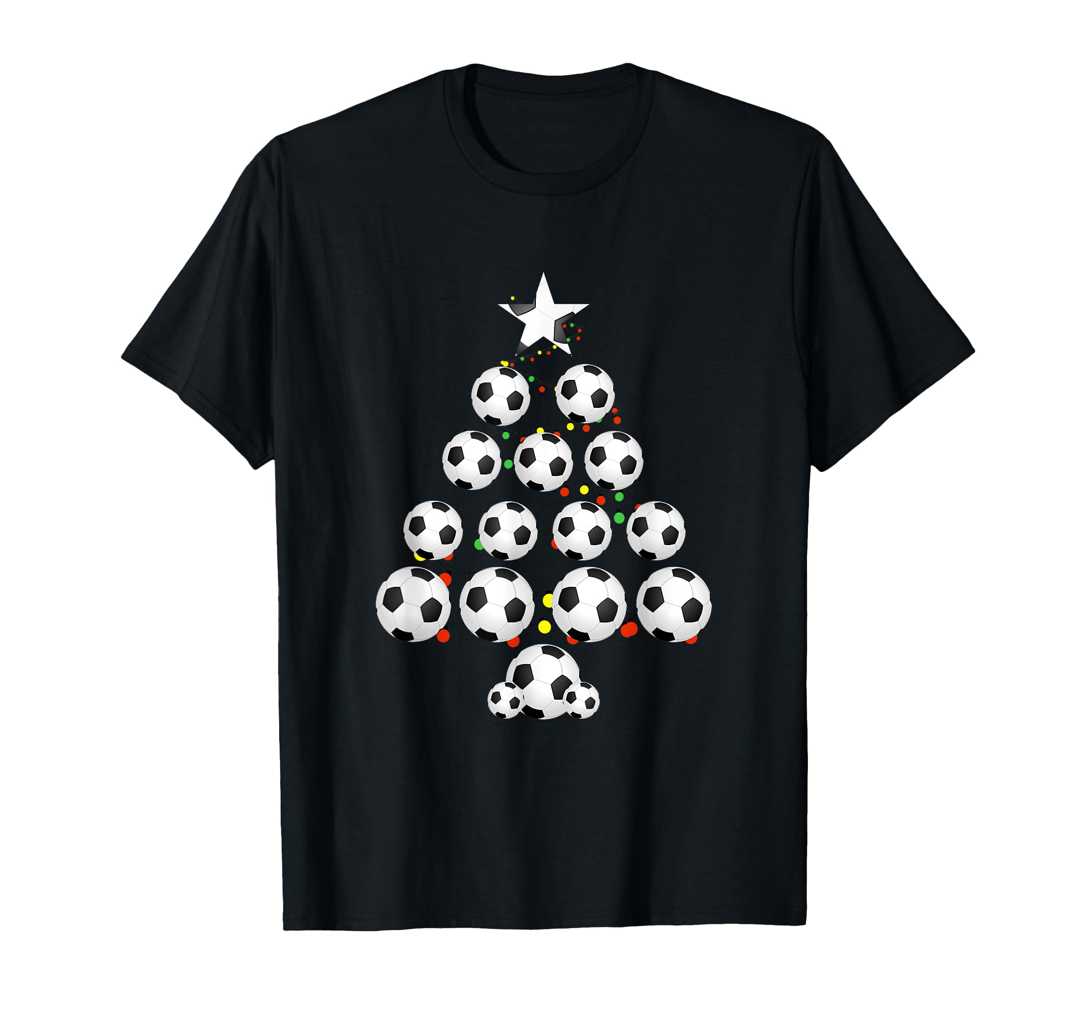 Funny Soccer Decorations Tree T-Shirt - Custom Art Print Men Women - T-Shirt, Sweatshirt, Hoodie