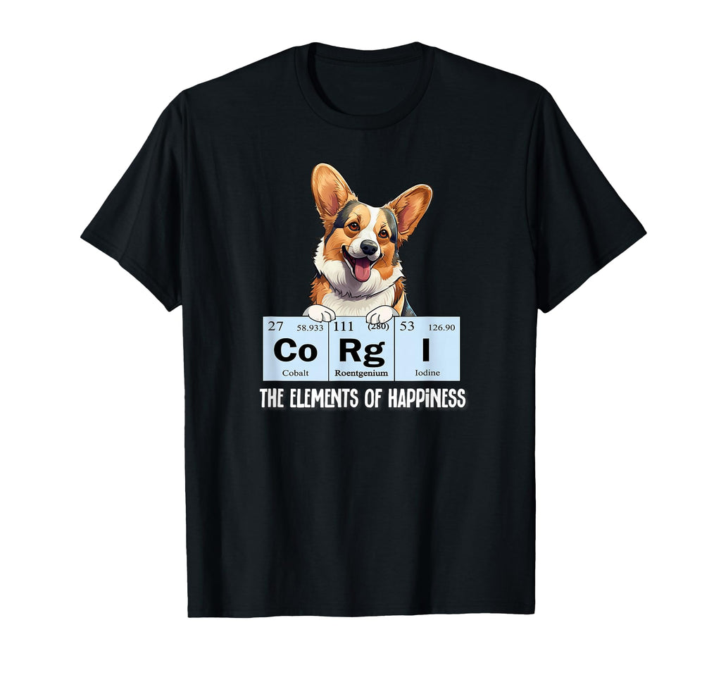Womens Funny Elements Happiness Red T-Shirt - Unique Graphic Unisex - T-Shirt, Sweatshirt, Hoodie