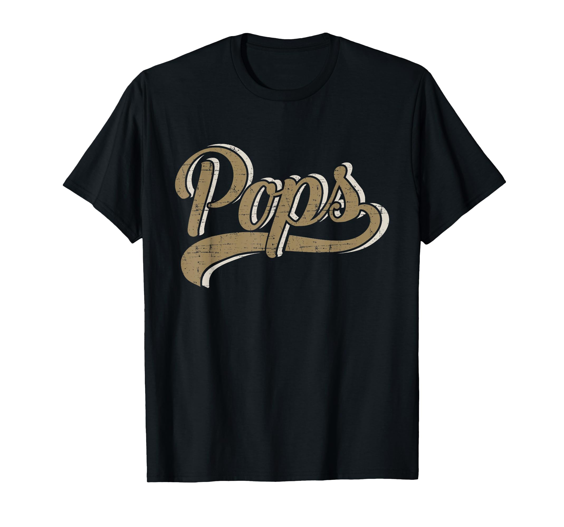 Pops Dad And Fathers Day From T-Shirt - Novelty Apparel for Adults - T-Shirt, Sweatshirt, Hoodie