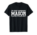 Mason Gifts Mason Name Birthday Gifts T-Shirt - Minimalist Print for Adults - T-Shirt, Sweatshirt, Hoodie