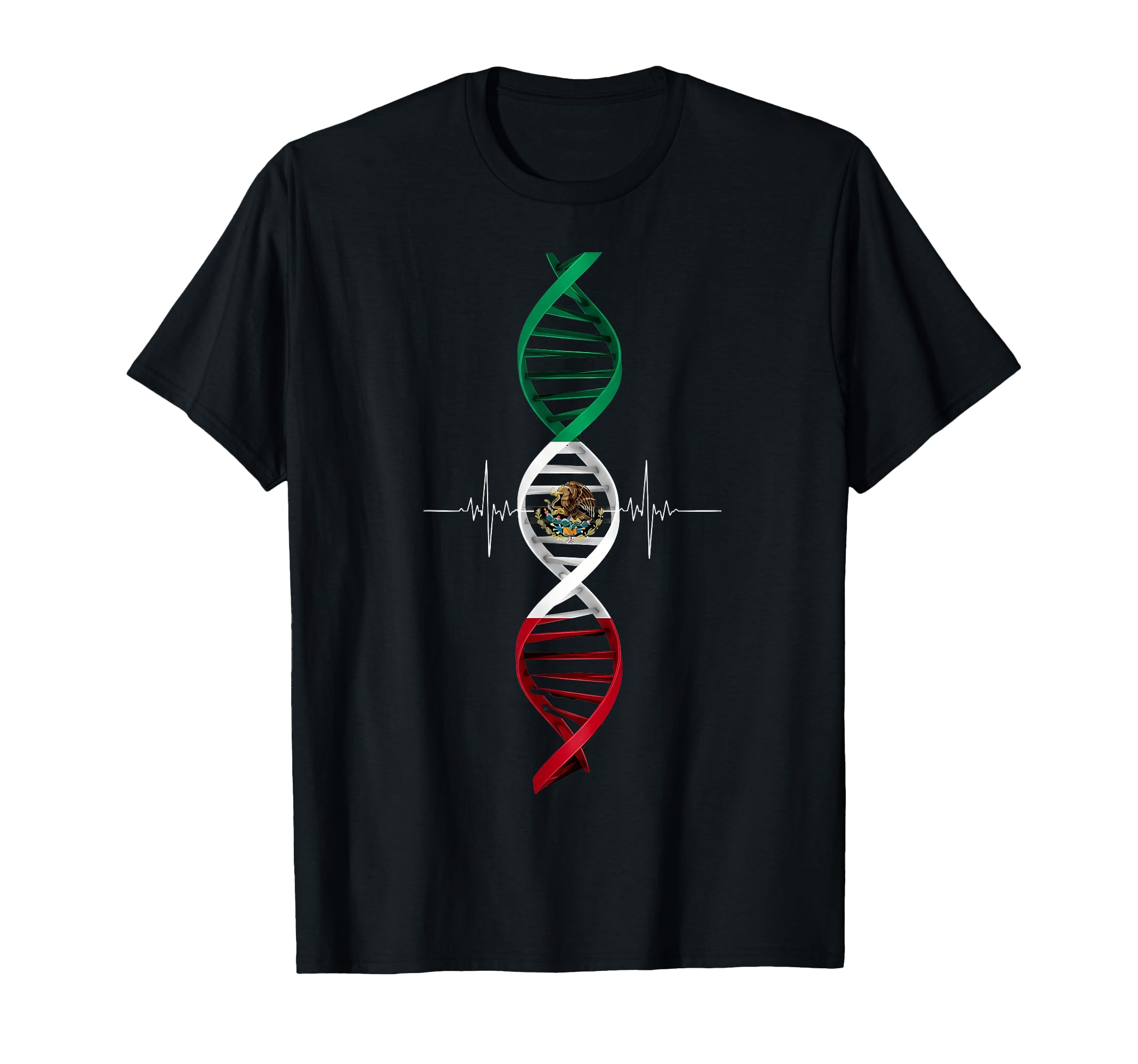 Mexico Flag Mexican Pride T-Shirt - Casual Everyday Wear for Adults - T-Shirt, Sweatshirt, Hoodie