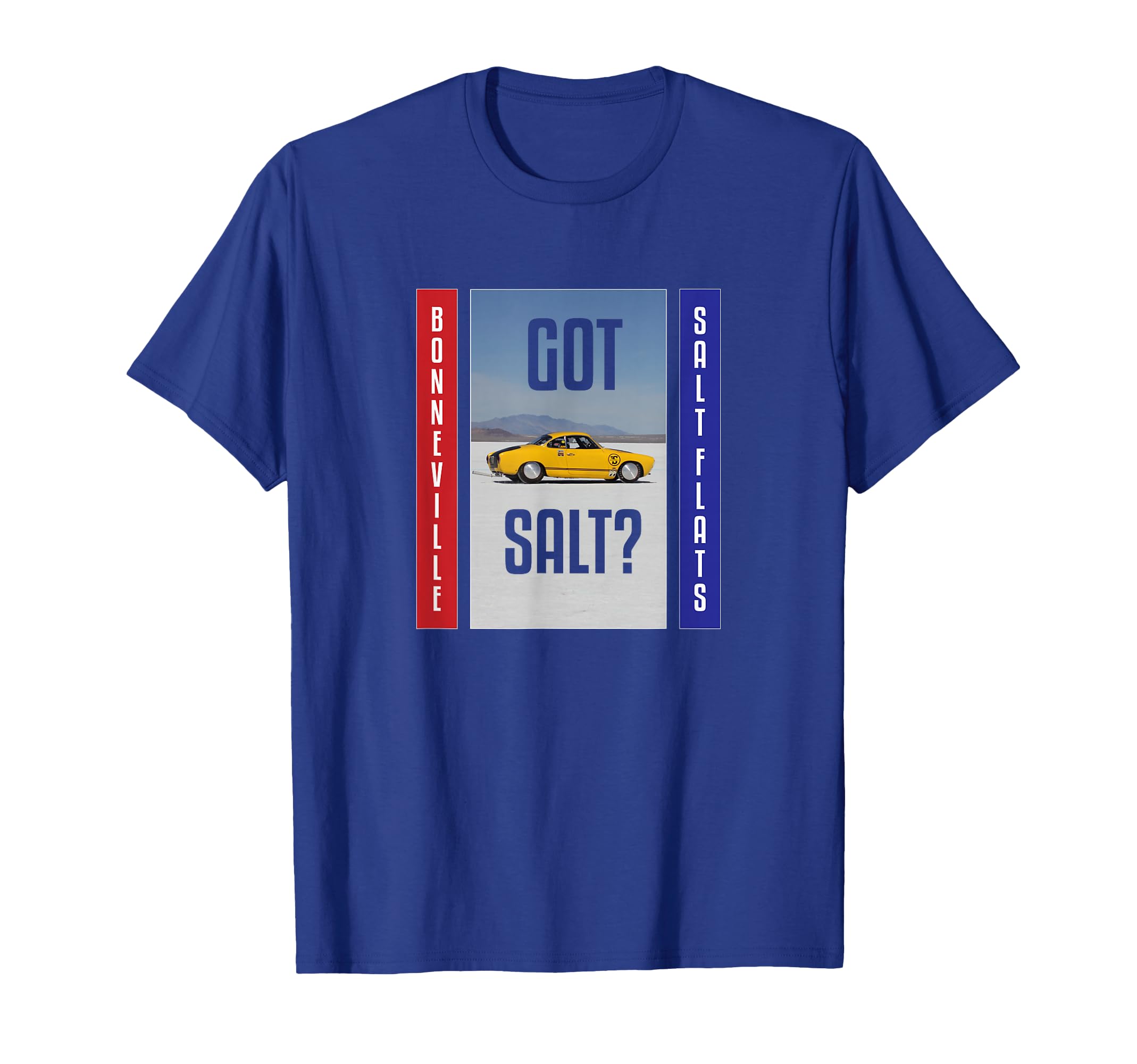 Bonneville Salt Flats Car T-Shirt - Custom Art Print Unisex - T-Shirt, Sweatshirt, Hoodie