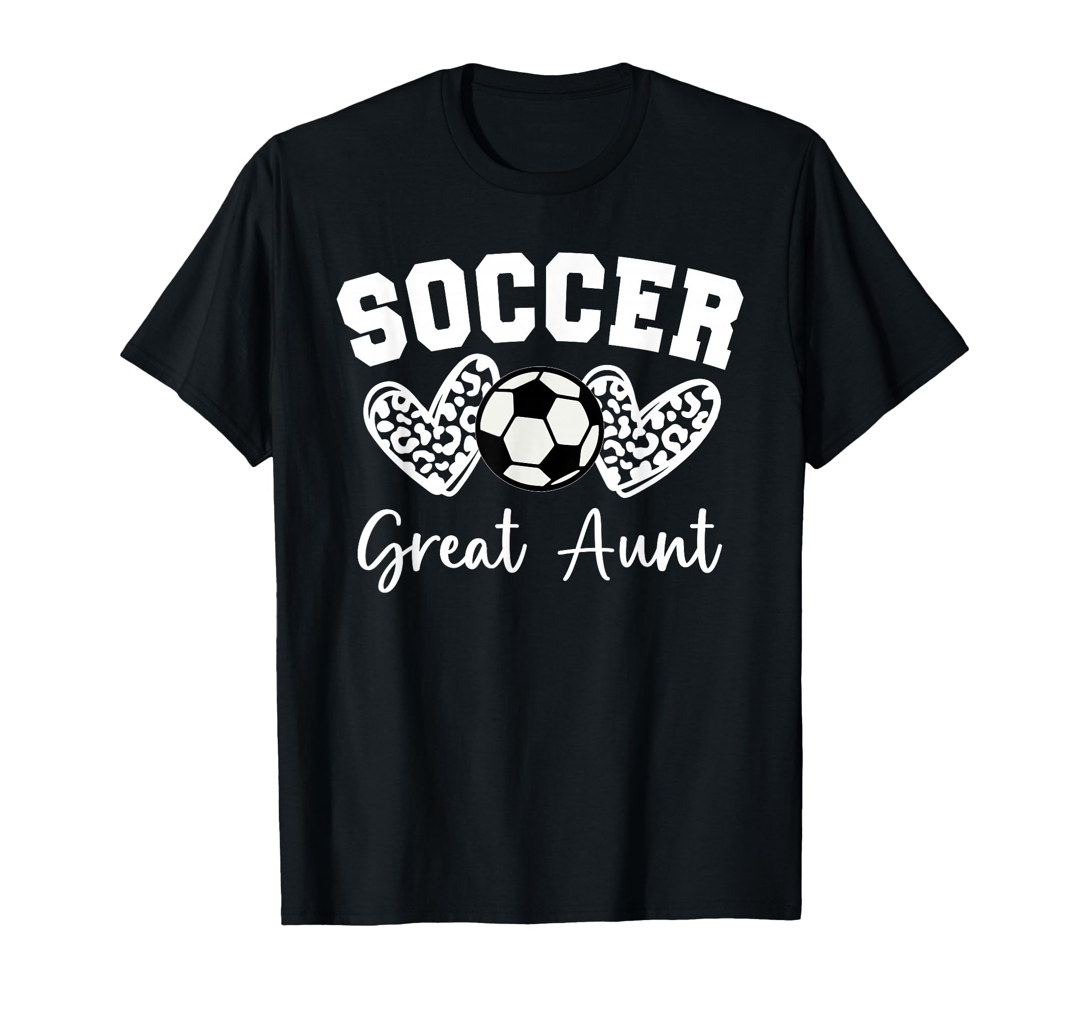 Soccer Great Aunt Matching Family Soccer T-Shirt - Novelty Apparel Unisex - T-Shirt, Sweatshirt, Hoodie