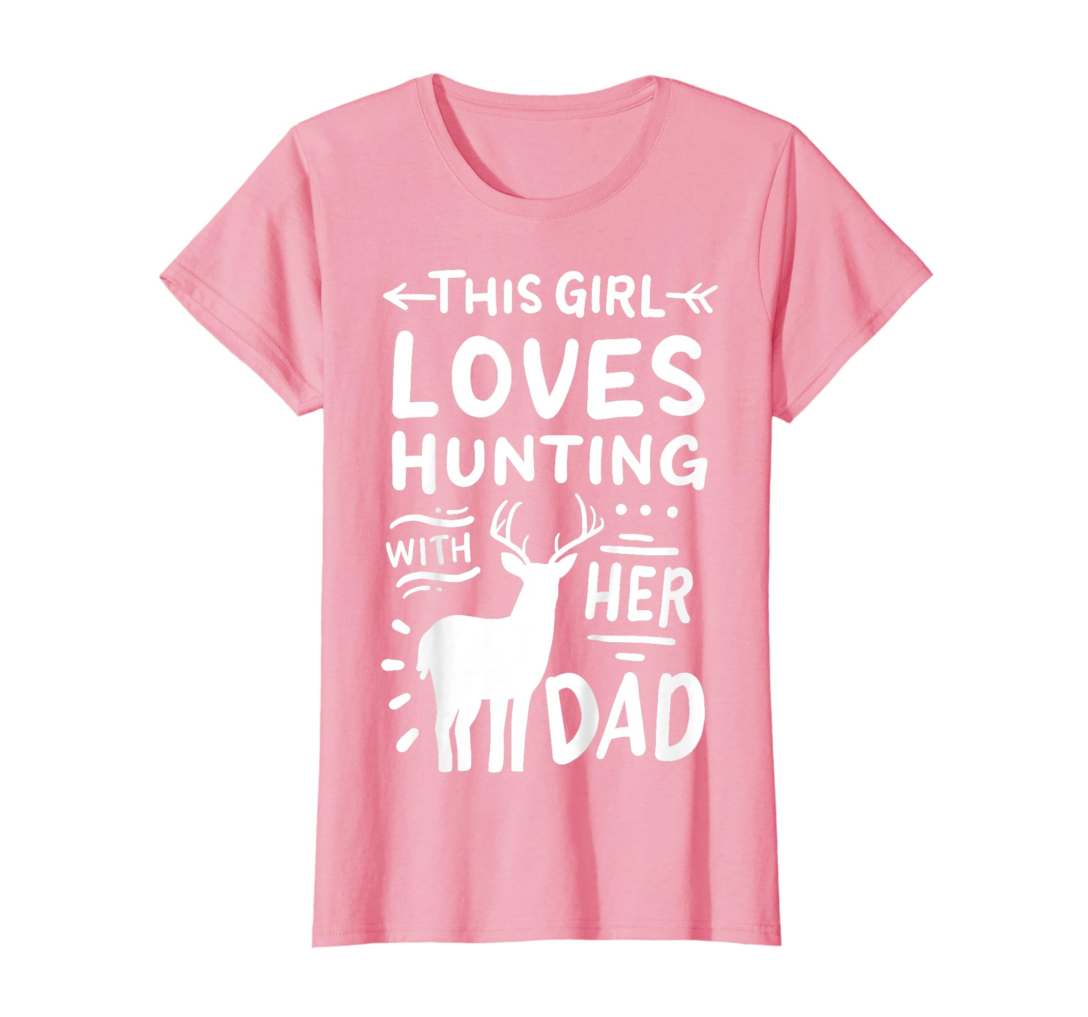 Hunting Gift Dad And Daughter T-Shirt - Minimalist Print for Adults - T-Shirt, Sweatshirt, Hoodie