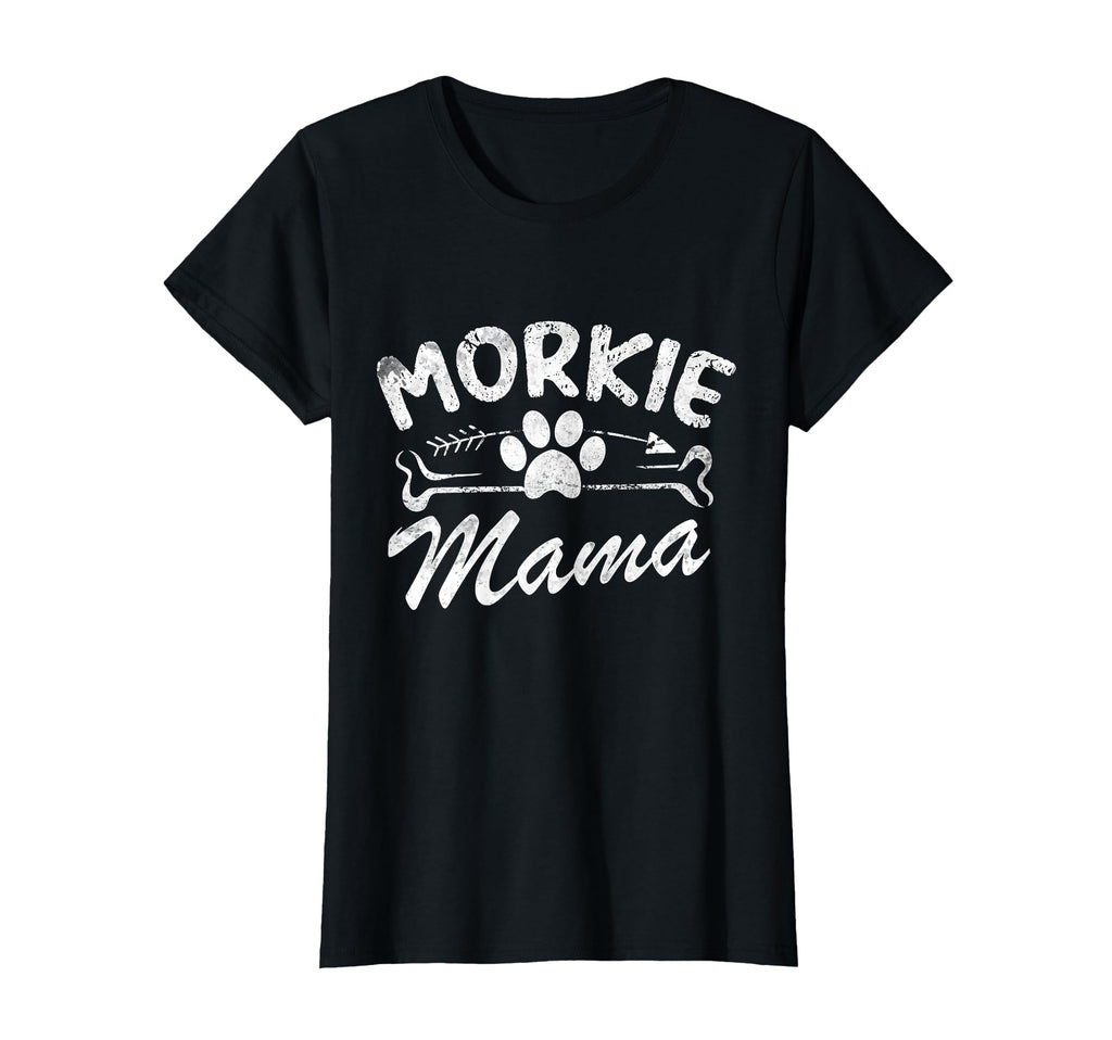 Morkie Mama Best Dog Lover Owner Mom T-Shirt - Minimalist Print Unisex - T-Shirt, Sweatshirt, Hoodie