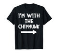 Im Chipmunk Matching Couple Halloween T-Shirt - Novelty Apparel Men Women - T-Shirt, Sweatshirt, Hoodie