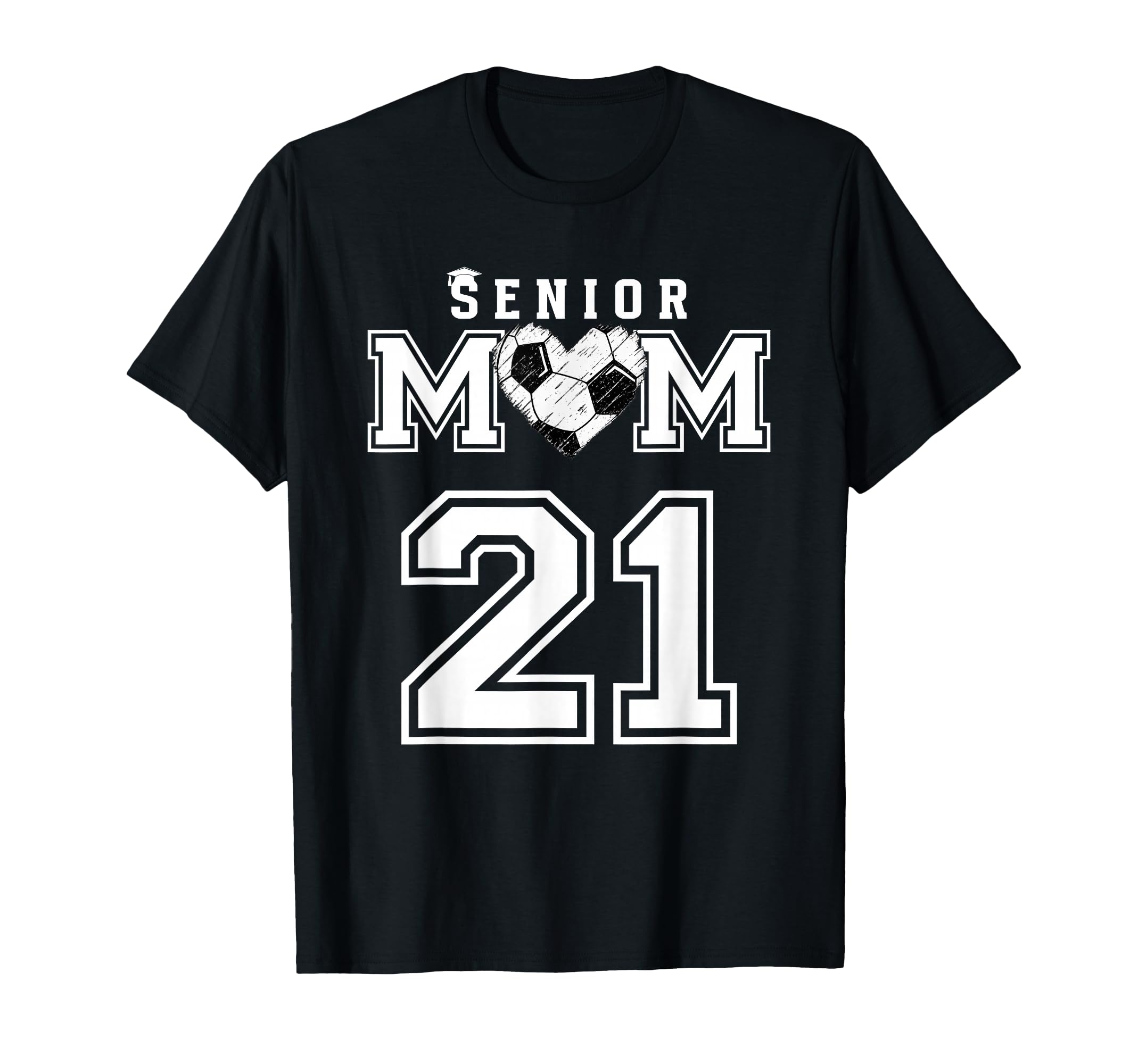 Proud Senior Soccer Mom Custom T-Shirt - Casual Everyday Wear Unisex - T-Shirt, Sweatshirt, Hoodie