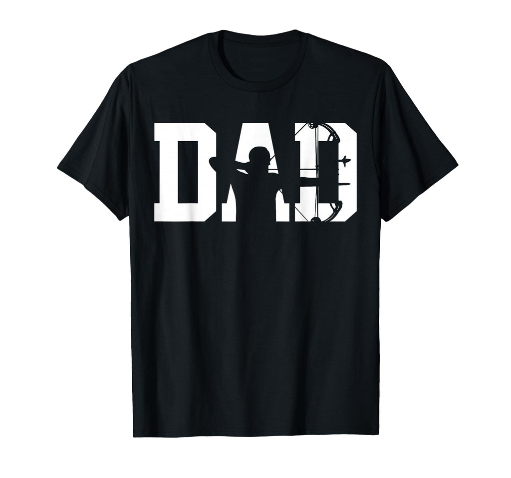 Archery Bow Hunting Dad Fathers Day T-Shirt - Graphic Print Unisex - T-Shirt, Sweatshirt, Hoodie