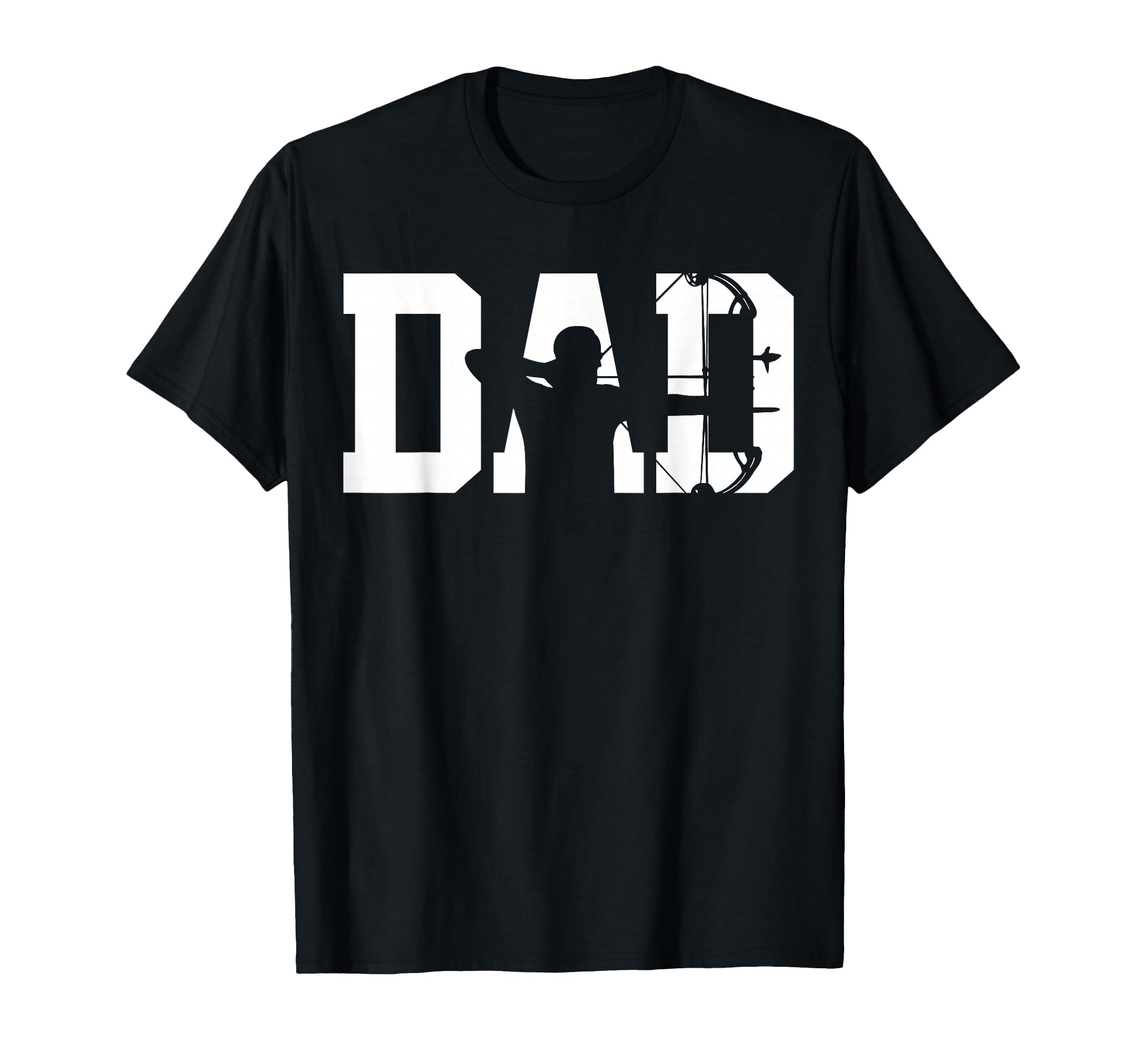 Archery Bow Hunting Dad Fathers Day T-Shirt - Graphic Print Unisex - T-Shirt, Sweatshirt, Hoodie