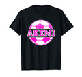 Akemi Name Soccer Play Football Sports T-Shirt - Novelty Apparel Men Women - T-Shirt, Sweatshirt, Hoodie