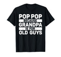Pop Pop Art Grandpa From Grandkids T-Shirt - Streetwear Style for Adults - T-Shirt, Sweatshirt, Hoodie