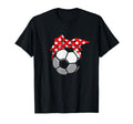 Soccer Mom Red Polka Dot Bandana Gift T-Shirt - Aesthetic Graphic Men Women - T-Shirt, Sweatshirt, Hoodie