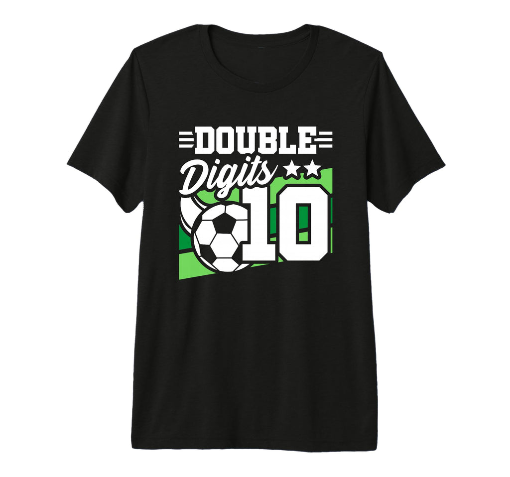 10Th Birthday Double Digits 10 Year T-Shirt - Minimalist Print Men Women - T-Shirt, Sweatshirt, Hoodie