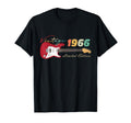 1966 60Th Birthday Gifts Guitar Lovers T-Shirt - Novelty Apparel Men Women - T-Shirt, Sweatshirt, Hoodie