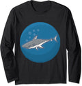 Pixel Art Shark Underwater - Adult & Kids T-Shirts, Sweatshirts & Hoodies apparel design preview 1
