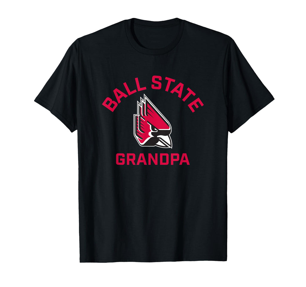 Ball State University Cardinals Arched T-Shirt - Fun Novelty Design Unisex - T-Shirt, Sweatshirt, Hoodie