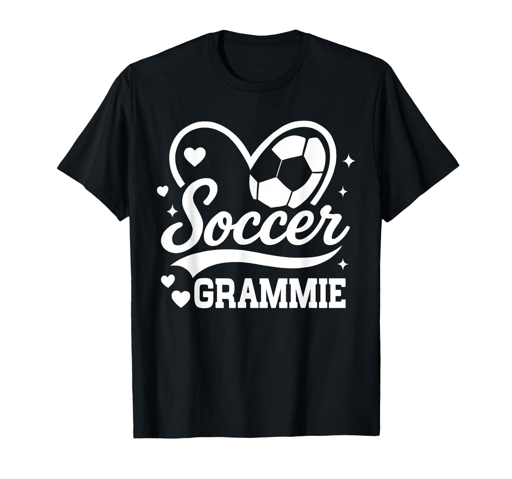 Soccer Grammie Heart Love Soccer T-Shirt - Minimalist Print for Adults - T-Shirt, Sweatshirt, Hoodie