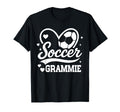 Soccer Grammie Heart Love Soccer T-Shirt - Minimalist Print for Adults - T-Shirt, Sweatshirt, Hoodie