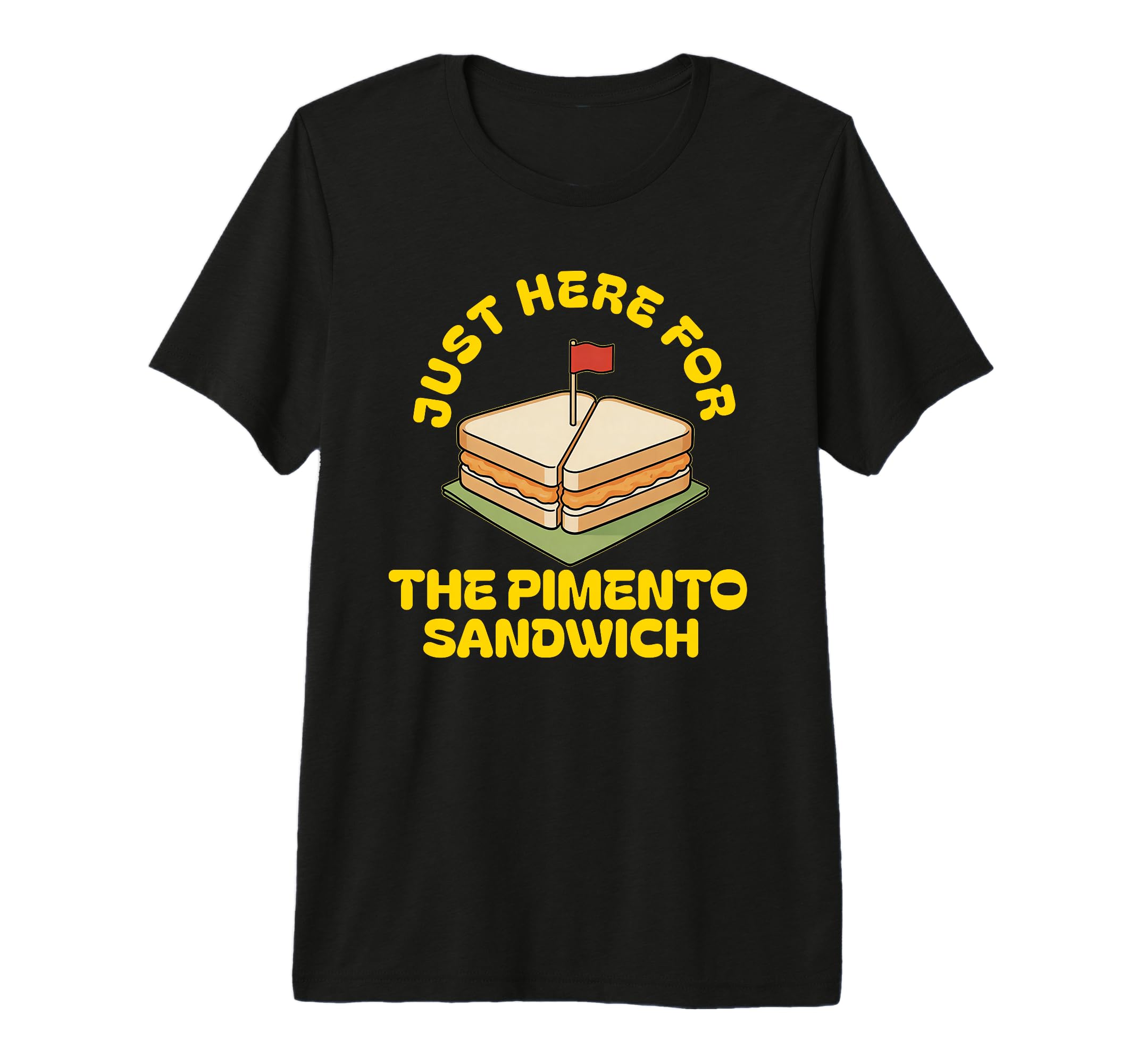 Pimento Cheese Sandwich Golf Dad T-Shirt - Minimalist Print Men Women - T-Shirt, Sweatshirt, Hoodie