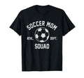 Soccer Mom Squad Gifts Hoodie - Custom Art Print Men Women - T-Shirt, Sweatshirt, Hoodie