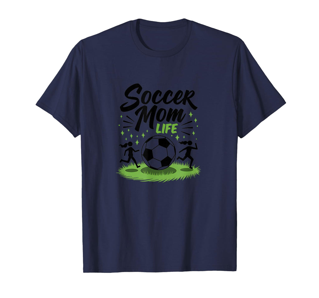 Soccer Mom Life Proud Parent Team Sweatshirt - Minimalist Print for Adults - T-Shirt, Sweatshirt, Hoodie