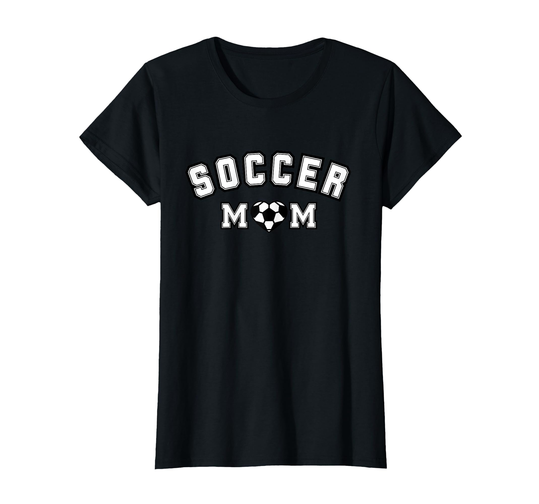 Soccer Mom Heart Ball Mothers Day Gift T-Shirt - Minimalist Print Men Women - T-Shirt, Sweatshirt, Hoodie