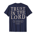 Trust Lord Back Christian Bible Verse T-Shirt - Fun Novelty Design Unisex - T-Shirt, Sweatshirt, Hoodie