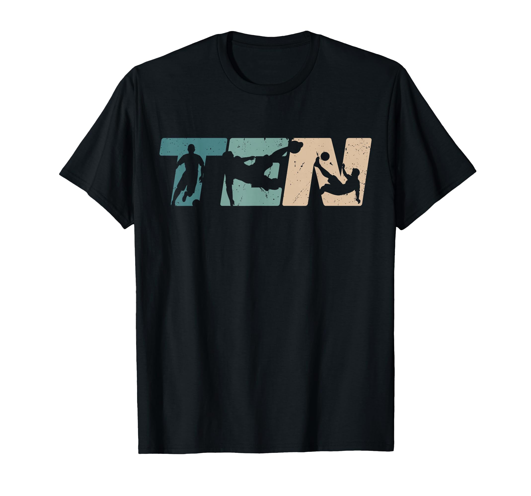 10Th Birthday Soccer 10 Years Old T-Shirt - Streetwear Style Unisex - T-Shirt, Sweatshirt, Hoodie
