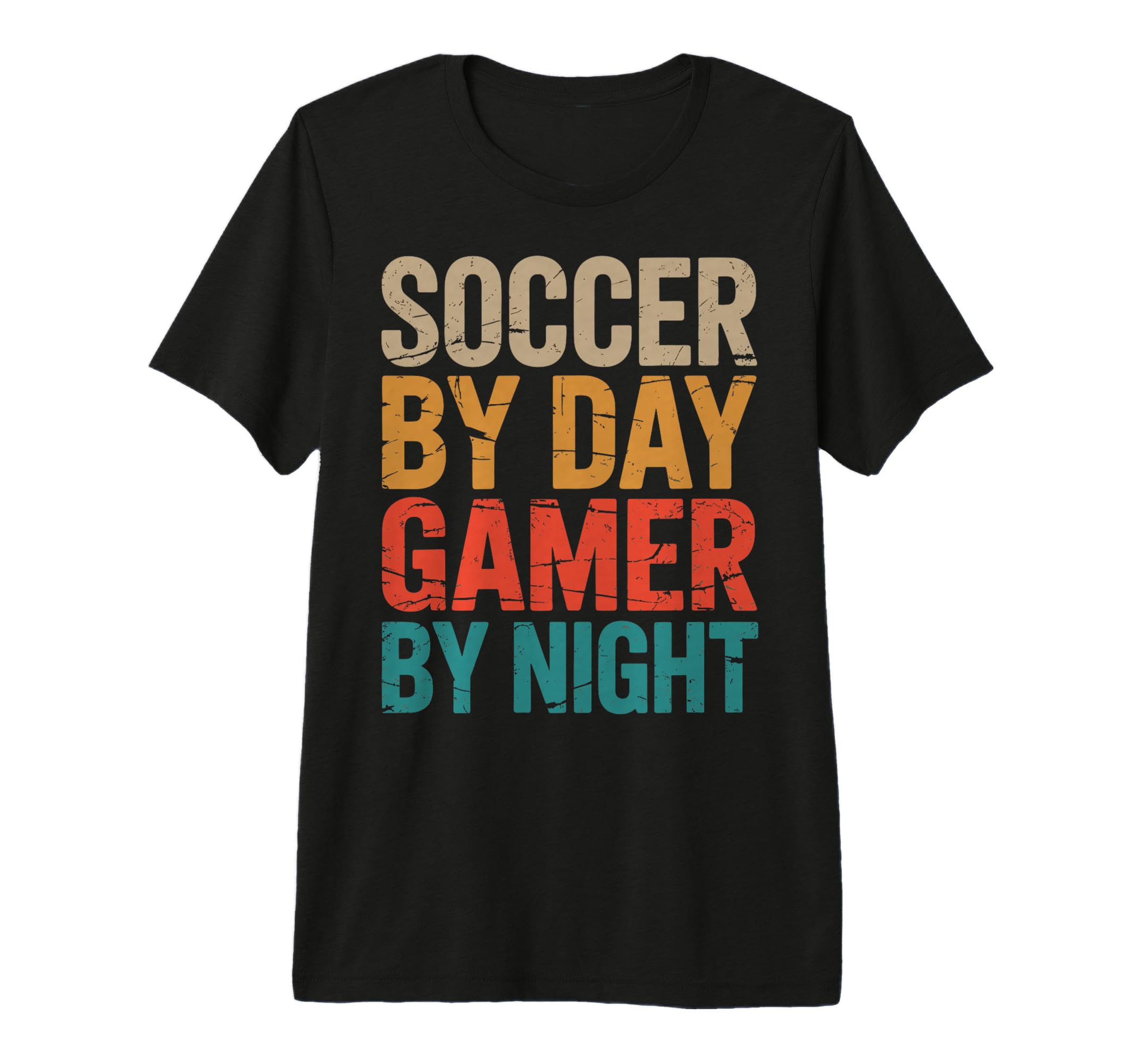 Soccer Day Gamer Night Video Game Soccer T-Shirt - Trendy Graphic Unisex - T-Shirt, Sweatshirt, Hoodie