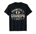 Promoted To Grandpa 2027 Grandpa Est T-Shirt - Streetwear Style Unisex - T-Shirt, Sweatshirt, Hoodie