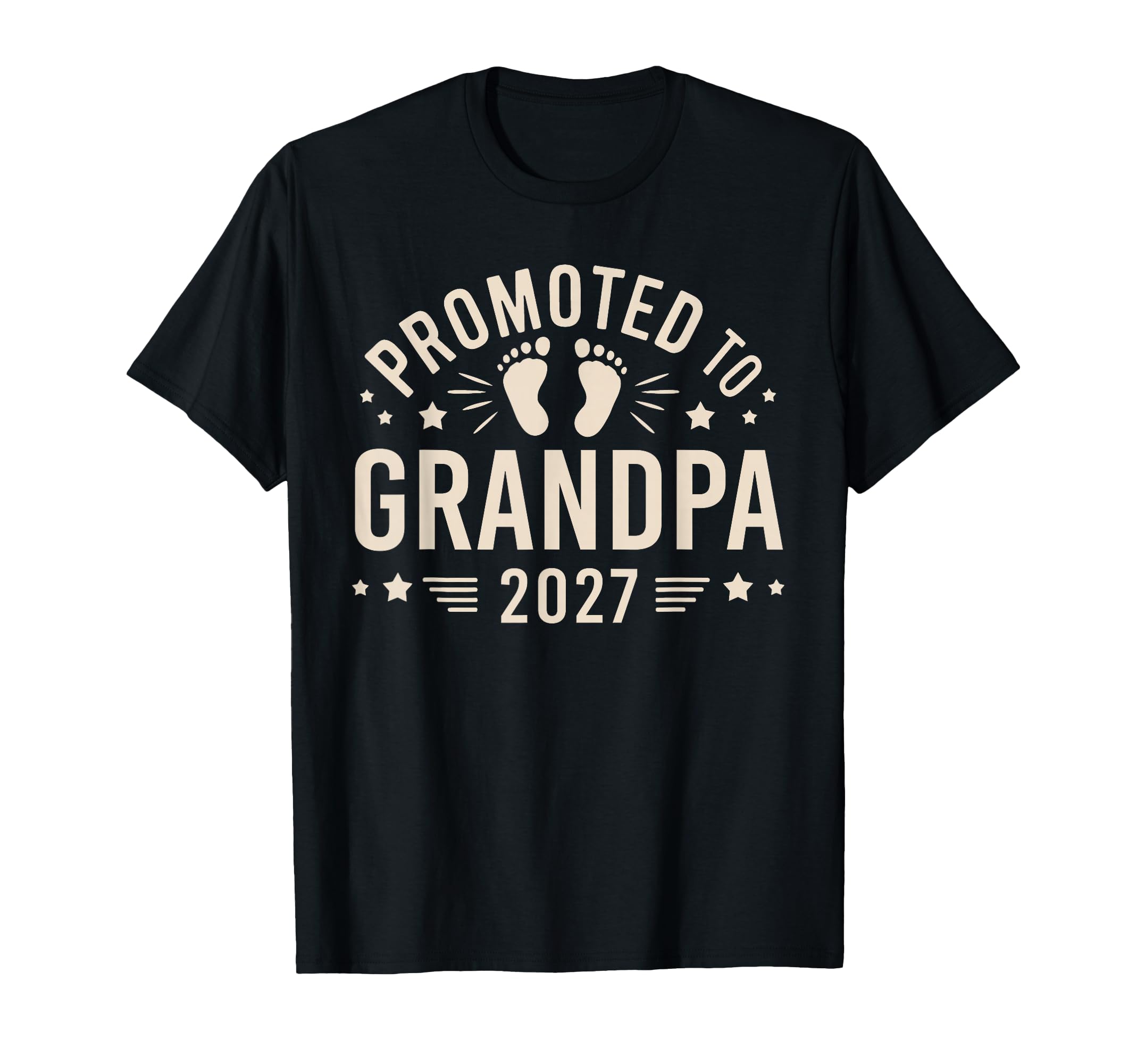 Promoted To Grandpa 2027 Grandpa Est T-Shirt - Streetwear Style Unisex - T-Shirt, Sweatshirt, Hoodie