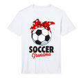 Mens Soccer Grandma Performance T-Shirt - Minimalist Print Unisex - T-Shirt, Sweatshirt, Hoodie
