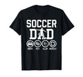 Soccer Dad Drive Pay Clap Repeat T-Shirt - Custom Art Print for Adults - T-Shirt, Sweatshirt, Hoodie