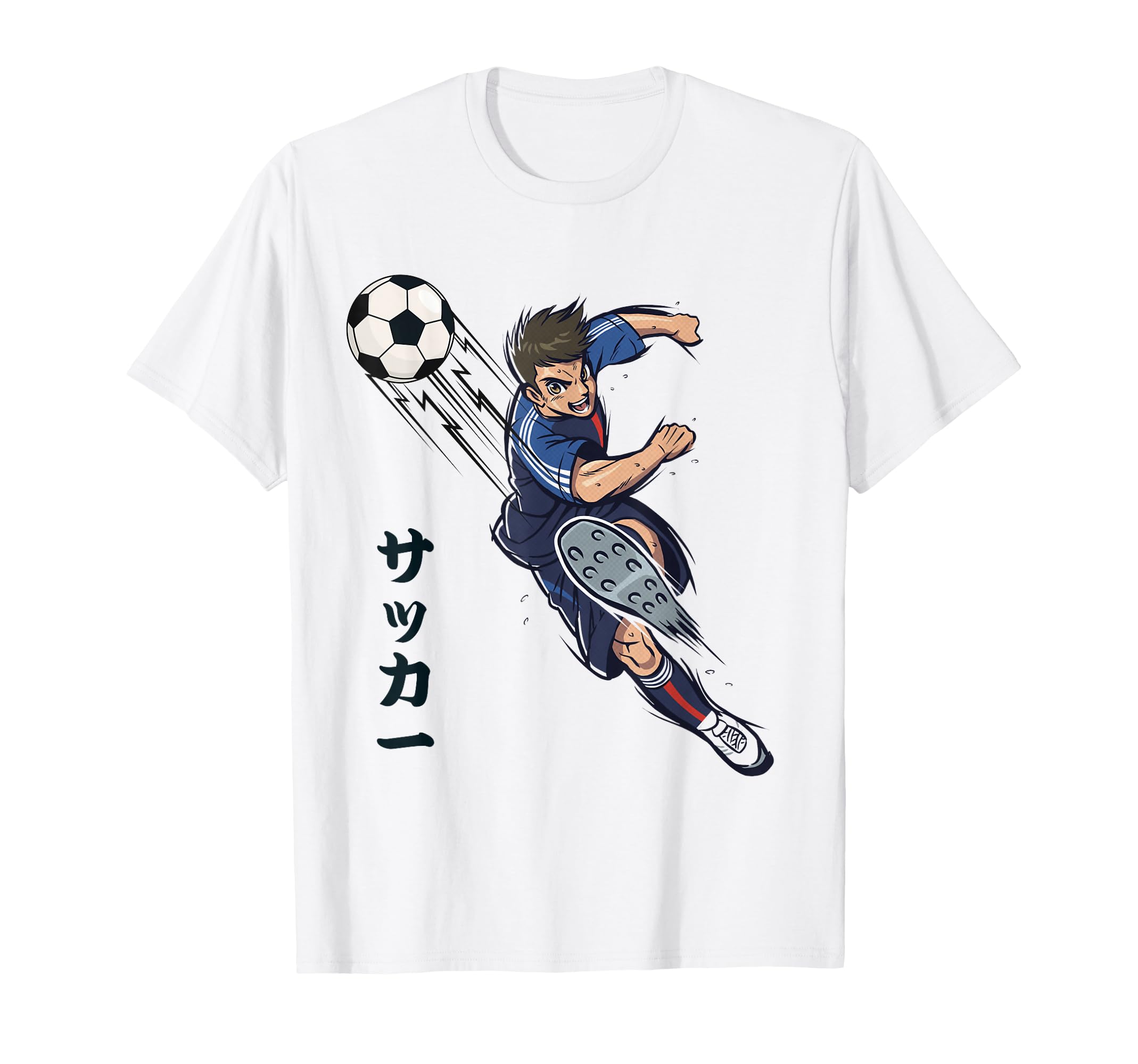 Anime Soccer Manga Japanese T-Shirt - Trendy Graphic for Adults - T-Shirt, Sweatshirt, Hoodie